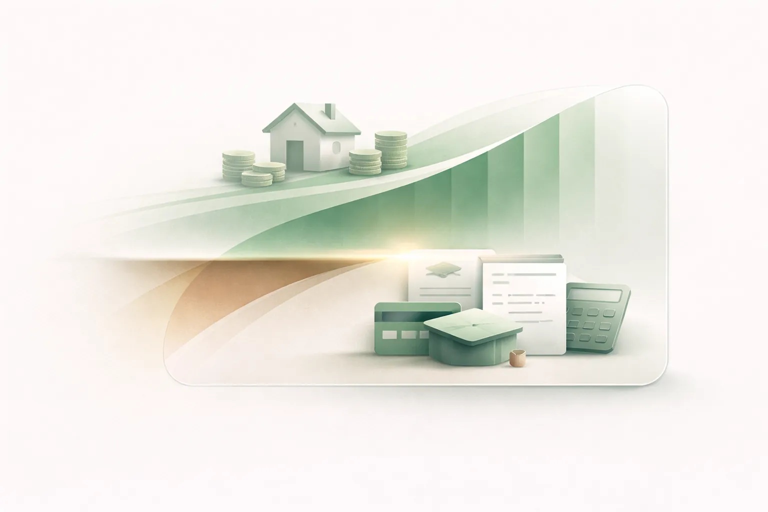 Debt-aware retirement planning showing loan impact analysis